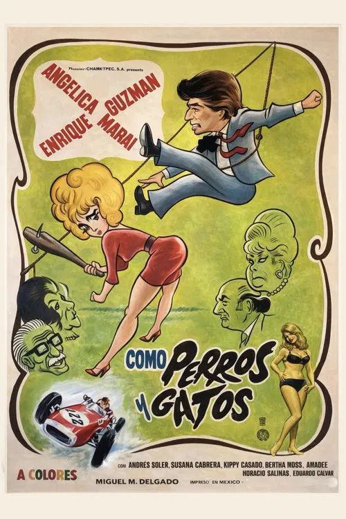 Como perros y gatos poster