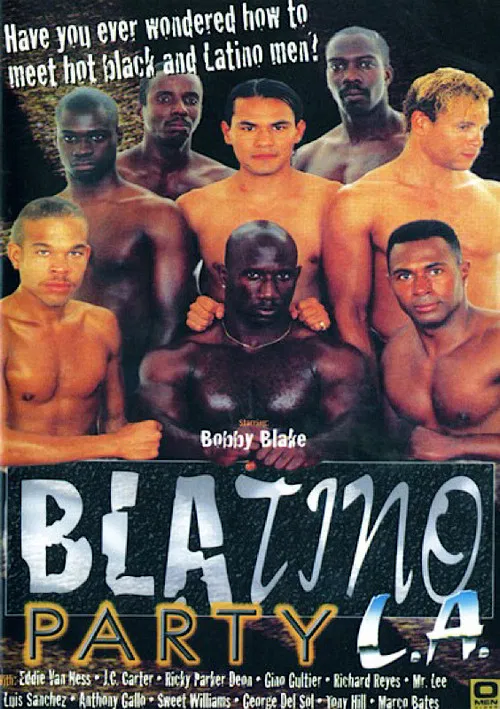 Blatino Party L.A. poster