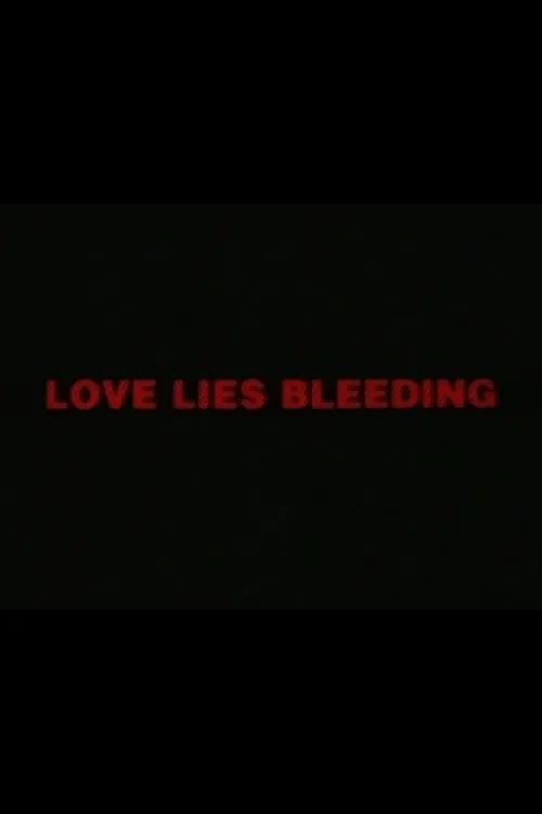 Love Lies Bleeding poster