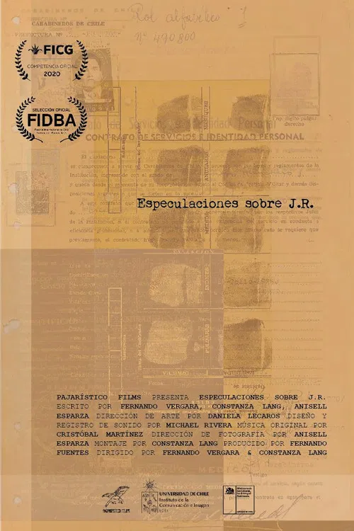 Especulaciones sobre J.R poster
