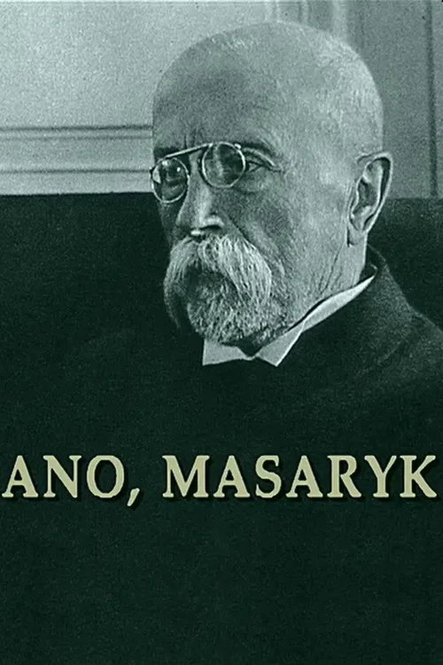 Ano, Masaryk poster