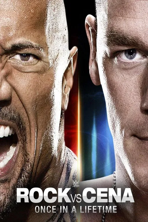 The Rock vs. John Cena: Once in a Lifetime poster