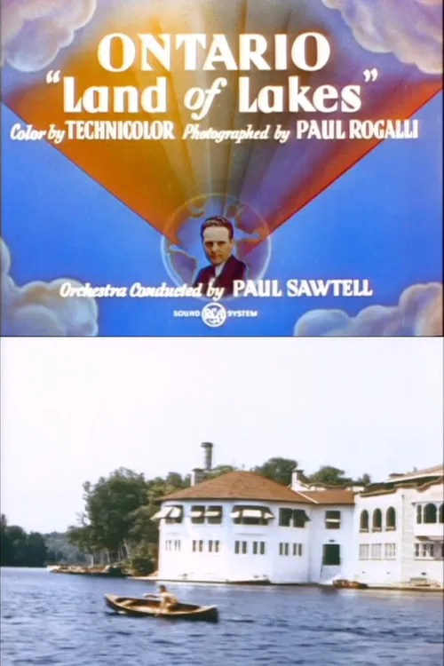 Ontario: 'Land of Lakes' poster