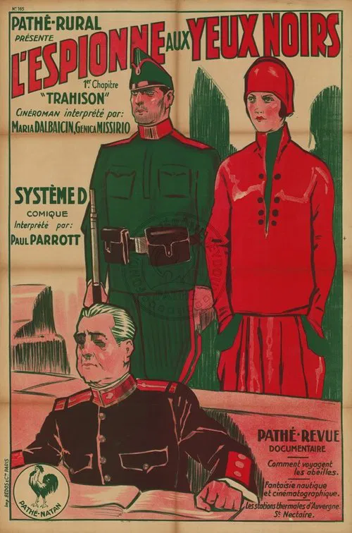 L'espionne aux yeux noirs poster