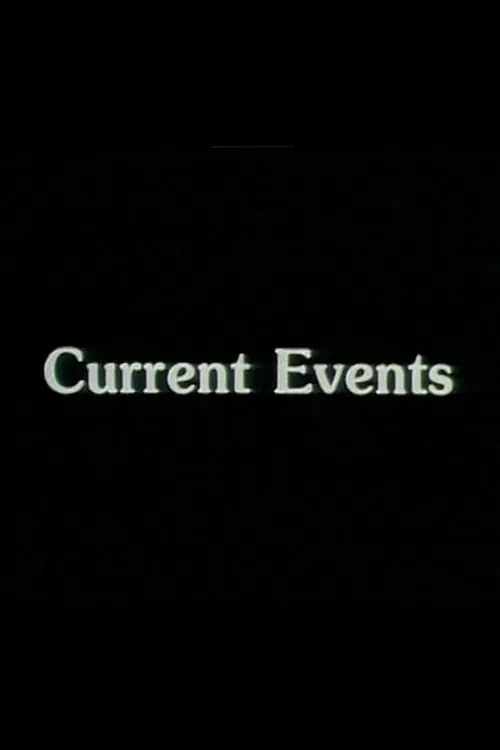 Current Events poster