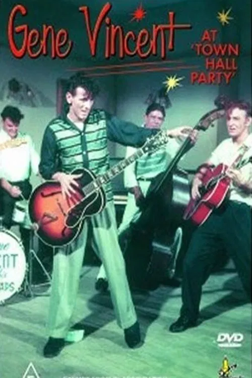 Gene Vincent at Town Hall Party poster