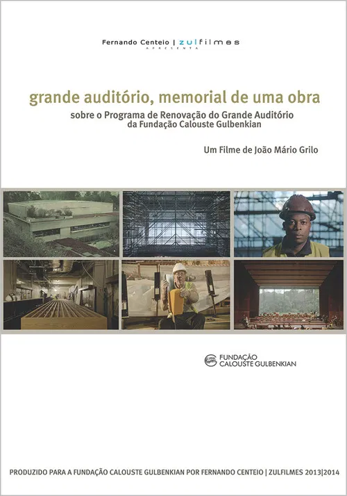 Grande Auditório, memorial de uma obra poster