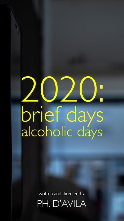 brief days alcoholic days poster
