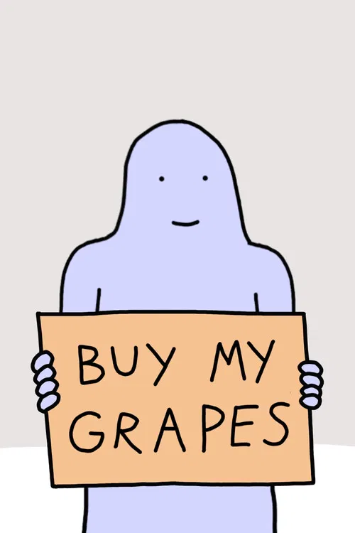 BUY MY GRAPES poster