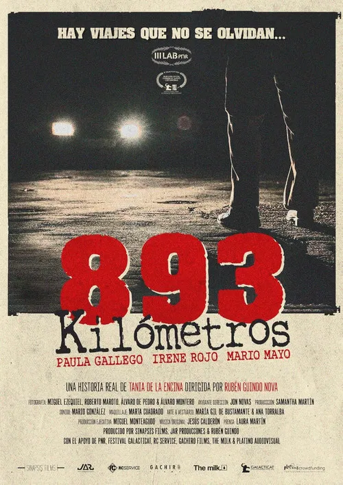 893 kilómetros poster