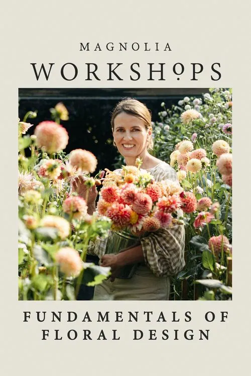 Magnolia Workshops: Fundamentals of Floral Design poster