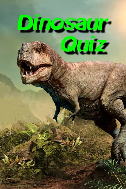 Dinosaur Quiz poster