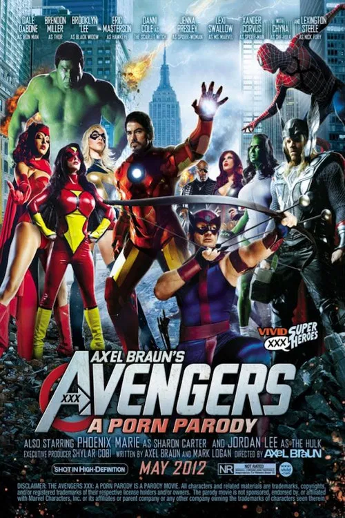 Avengers XXX: A Porn Parody poster