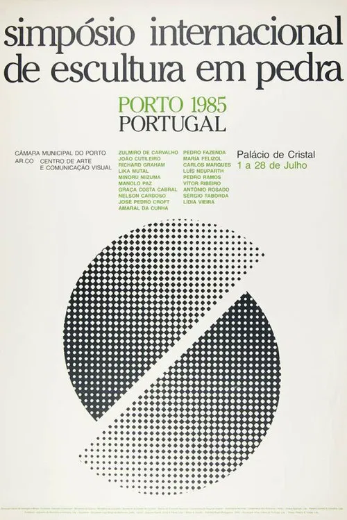 Simpósio Internacional de Escultura em Pedra poster