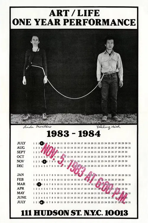 One Year Performance 1983-1984 (Rope Piece) poster