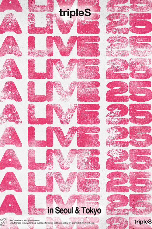 tripleS A Live 25 in Seoul day1 poster