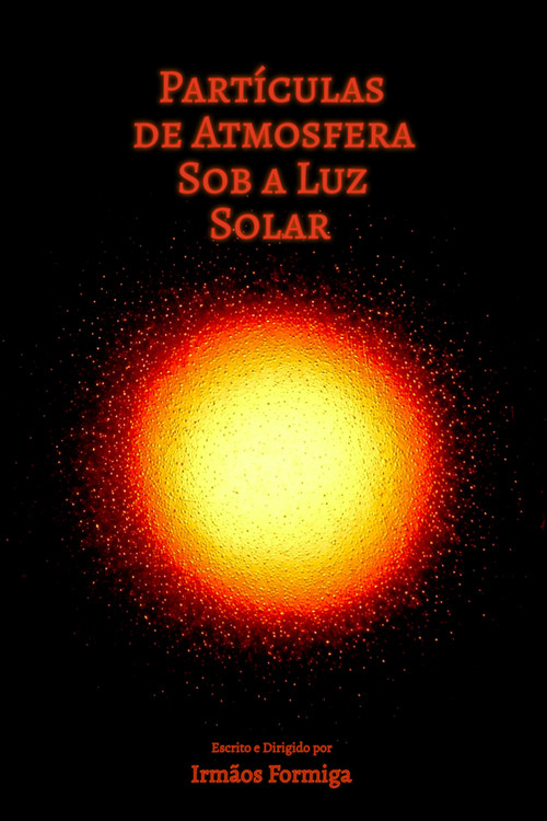 Partículas de Atmosfera Sob a Luz Solar poster