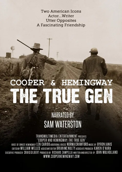 Cooper and Hemingway: The True Gen poster