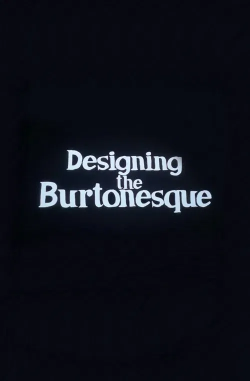 Designing the Burtonesque poster