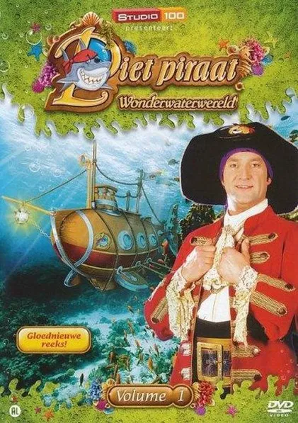 Piet Piraat  Wonderwaterwereld poster