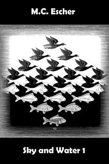 M.C. Escher: Sky and Water 1 poster