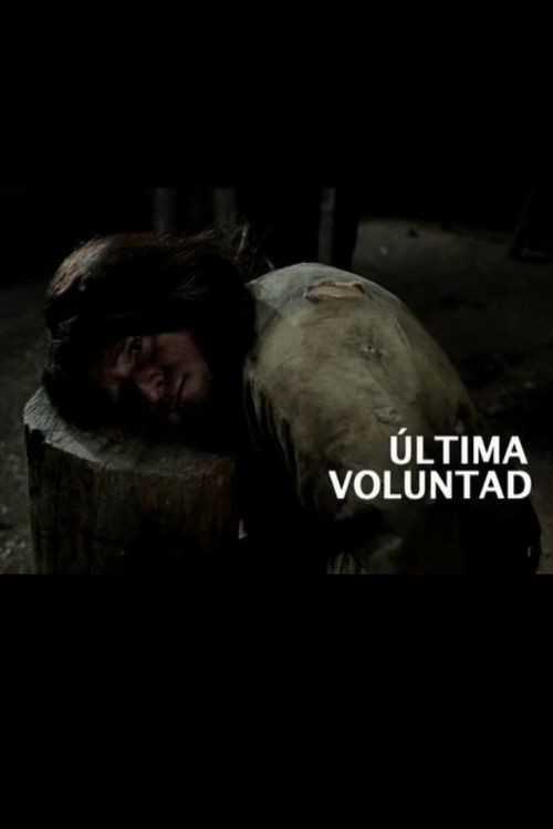 Última voluntad poster