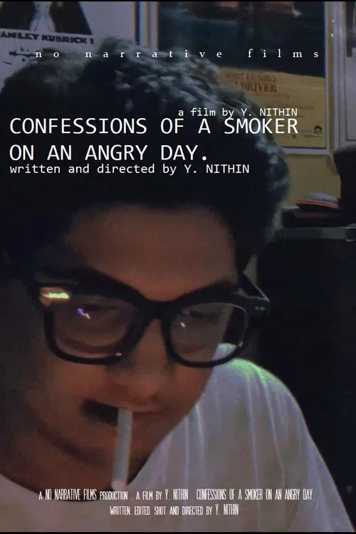 CONFESSIONS OF A SMOKER ON AN ANGRY DAY poster