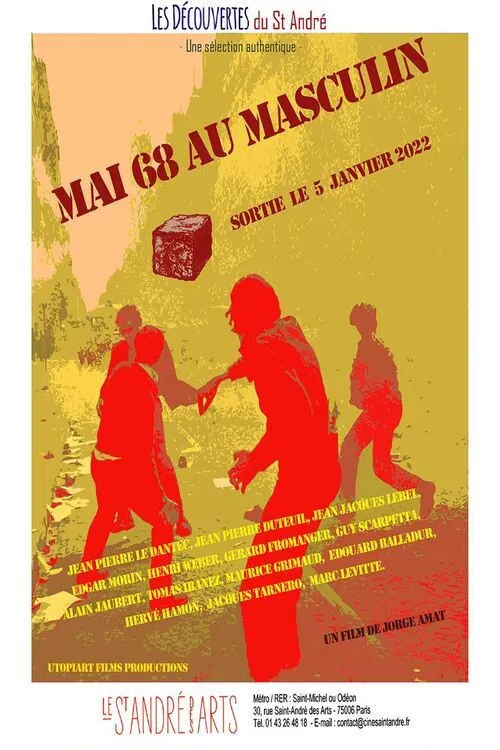 Mai 68 au masculin poster