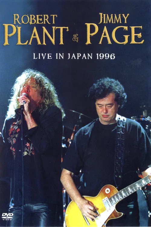 Robert Plant & Jimmy Page: Live In Japan 1996 poster
