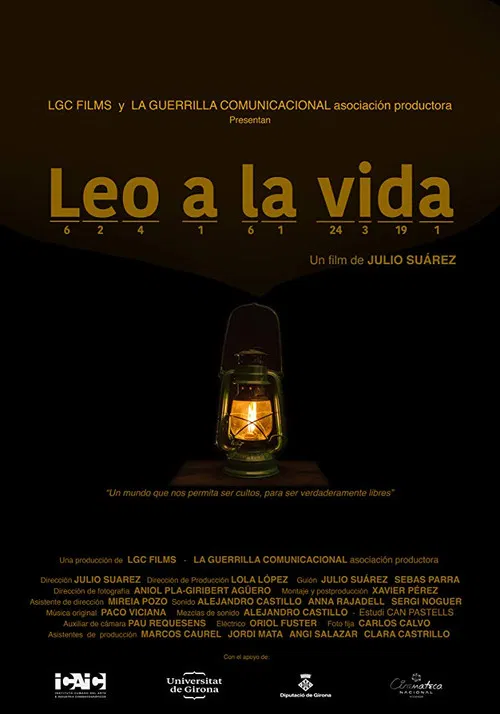 Leo a la vida poster