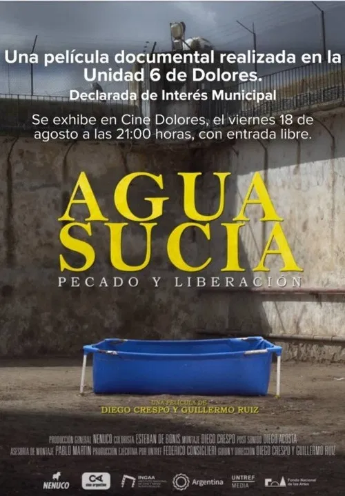 Agua sucia poster