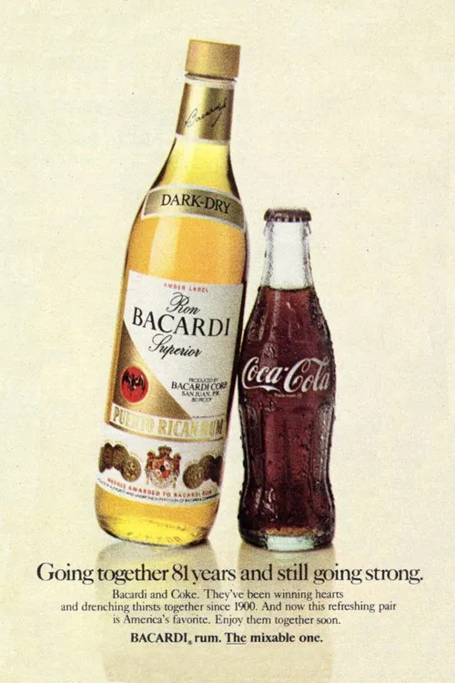 Bacardi and Coke Bonanza ‘81 poster