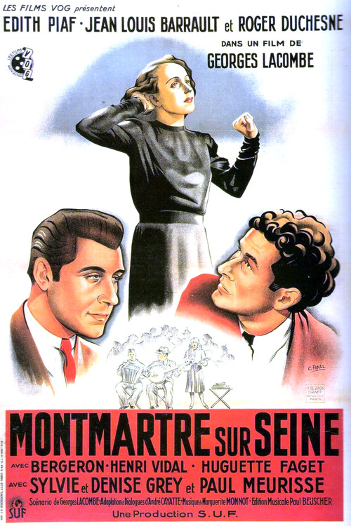Montmartre on the Seine poster