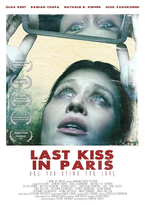 Last Kiss in Paris poster