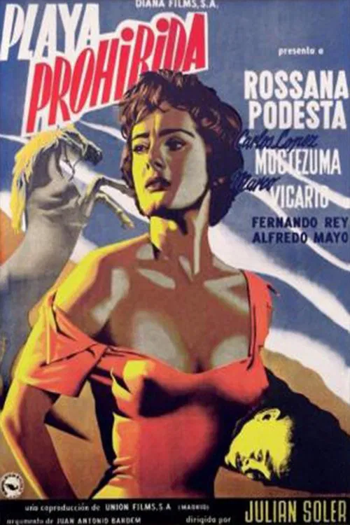Playa prohibida poster