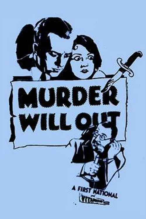 Murder Will Out poster