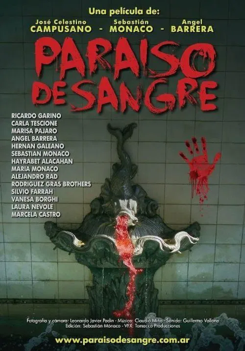 Paraíso de sangre poster