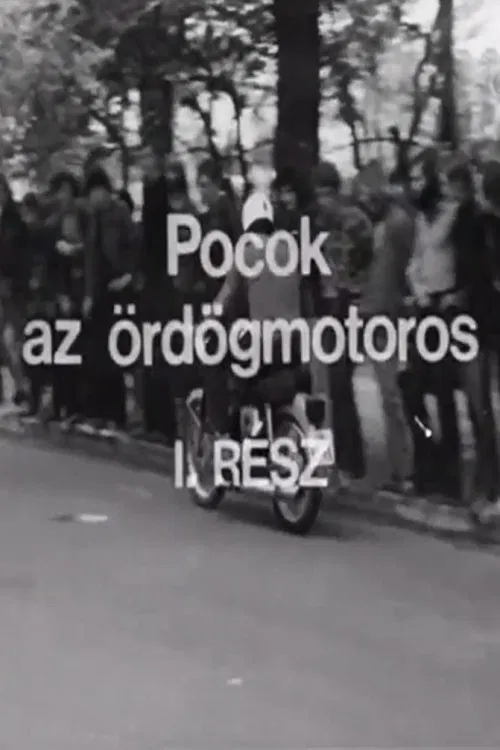 Pocok, az ördögmotoros poster