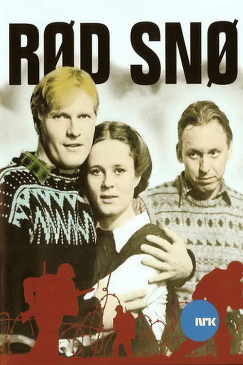 Rød snø poster
