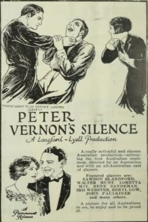 Peter Vernon's Silence poster