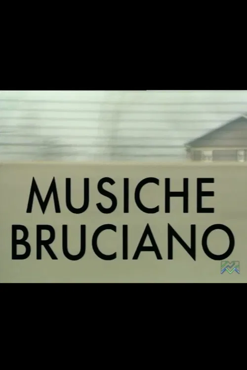 Musiche bruciano poster