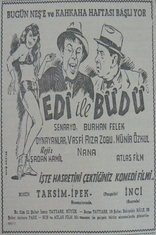 Edi İle Büdü poster