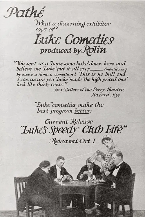Luke's Speedy Club Life poster