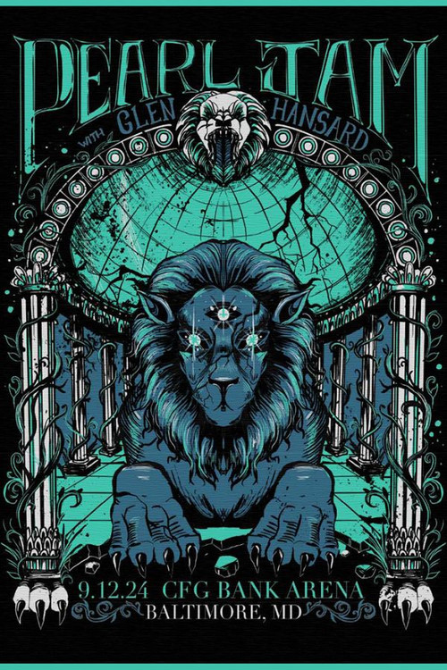 Pearl Jam: Baltimore 2024 poster