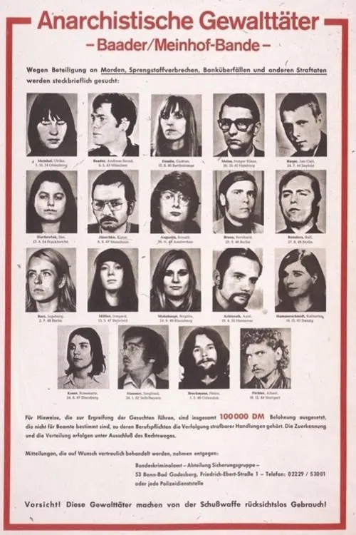 Baader-Meinhof Gang poster