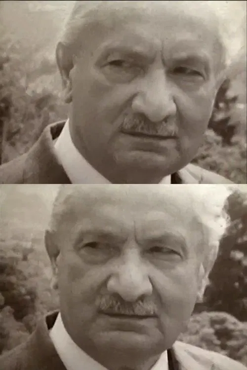 Martin Heidegger - Im Denken Unterwegs poster