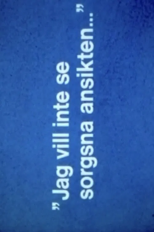 I Don't Want To See Sorrowful Faces poster