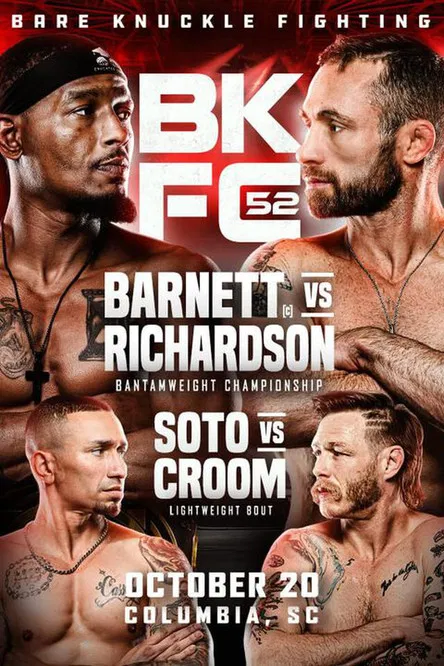 BKFC 52: Barnett vs. Richardson poster