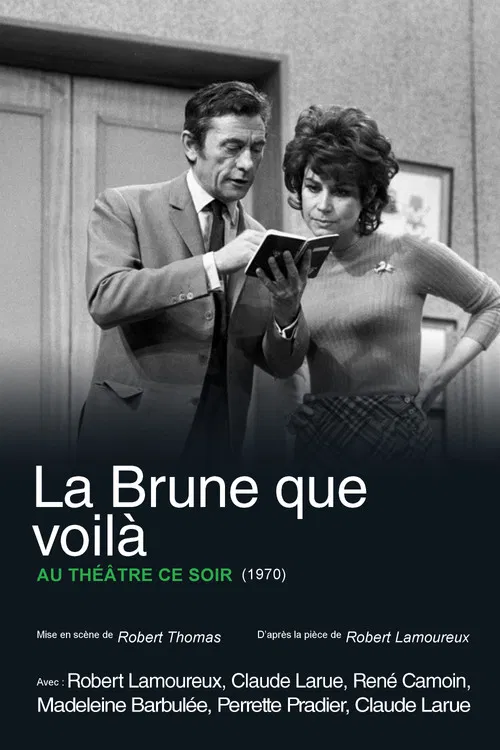 La Brune que voilà poster