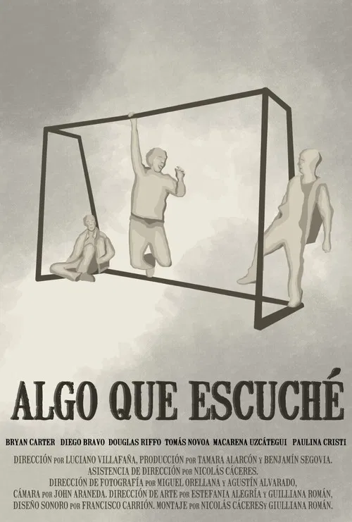 Algo que escuché poster